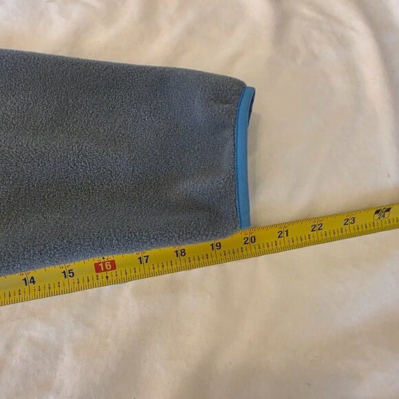 EUC Patagonia Microdini 1/2 Zip Fleece Pullover Large Plume Grey - Picture 4 of 10